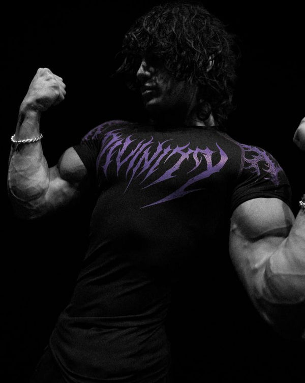 Void Tech™️ Parasite Short Sleeve Compression [PURPLE / VIOLET variant]