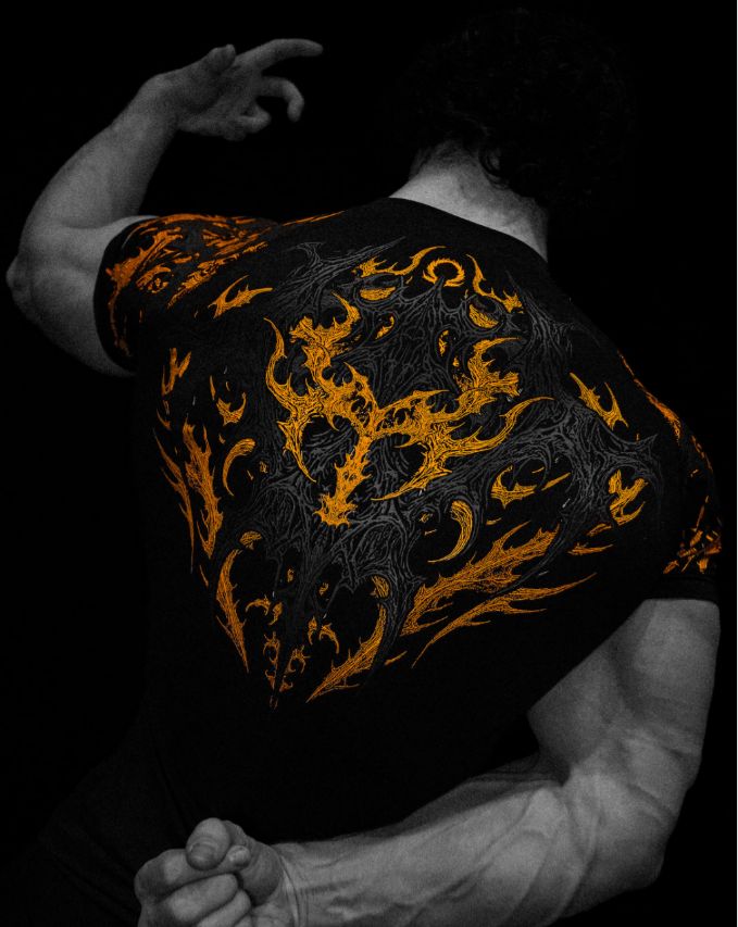 Void Tech™️ Parasite Short Sleeve Compression [INFERNO]