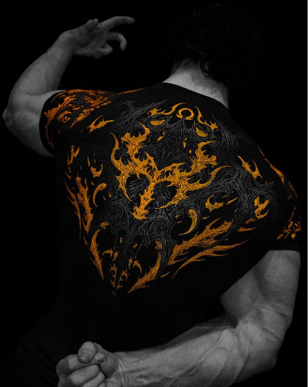 Void Tech™️ Parasite Short Sleeve Compression [INFERNO]