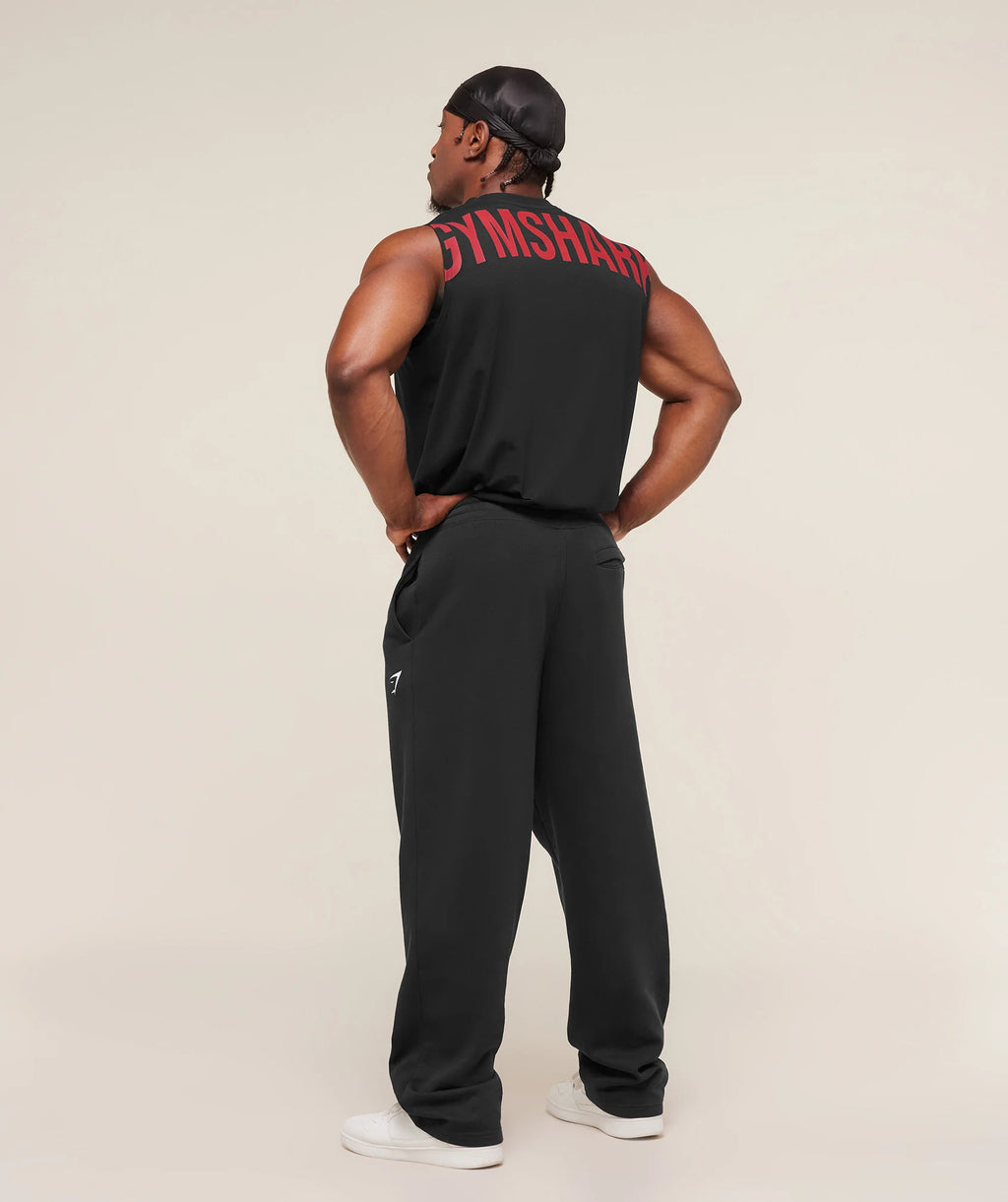 POWER CUT OFF TANK - Black/Conditioning Red